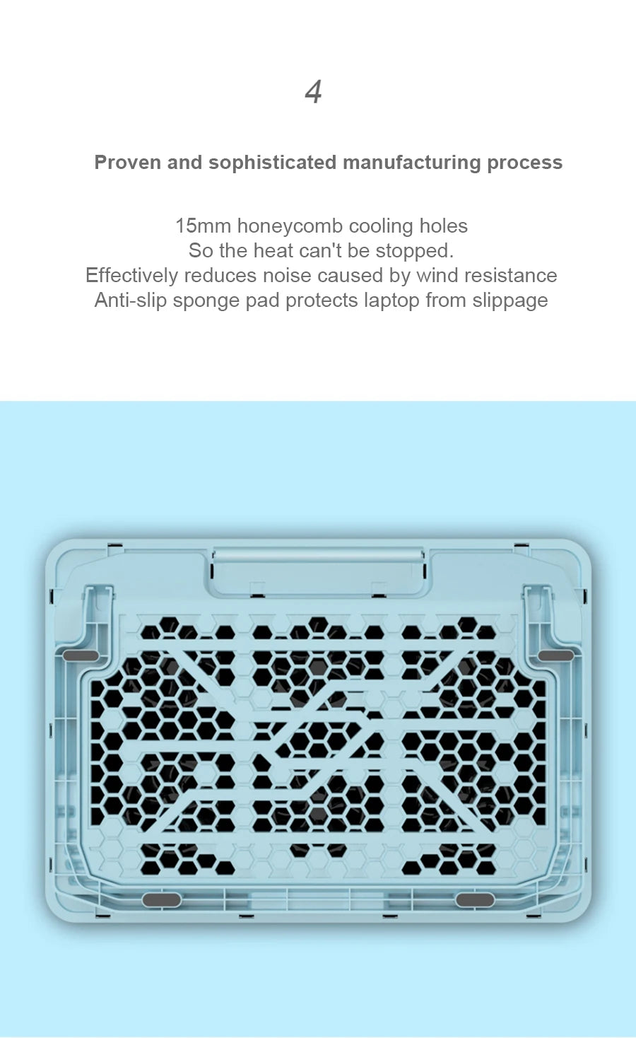 Laptop Cooling Base Cooling Pad Adjustable Holder Notebook Support With Six Fans For Macbook Notebook Pro Holder Laptop Stand