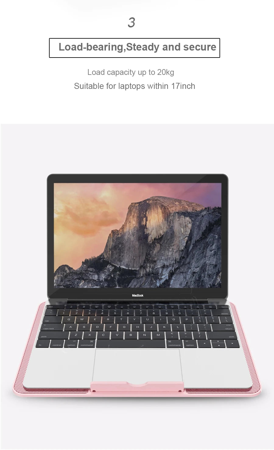 Laptop Cooling Base Cooling Pad Adjustable Holder Notebook Support With Six Fans For Macbook Notebook Pro Holder Laptop Stand
