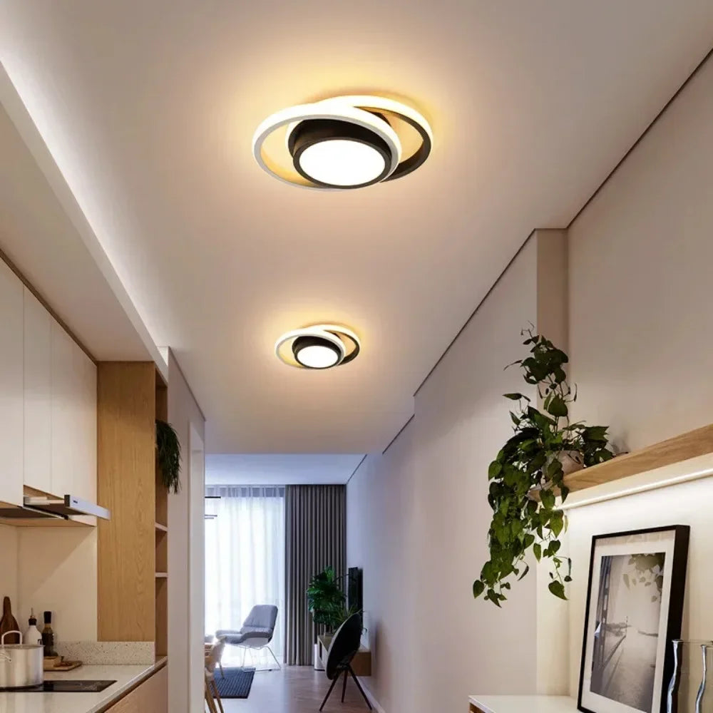 Modern New Smart Home Hotel Living Room Decoration Acrylic Led Square Ceiling Lights Fixtures Customized Gifts