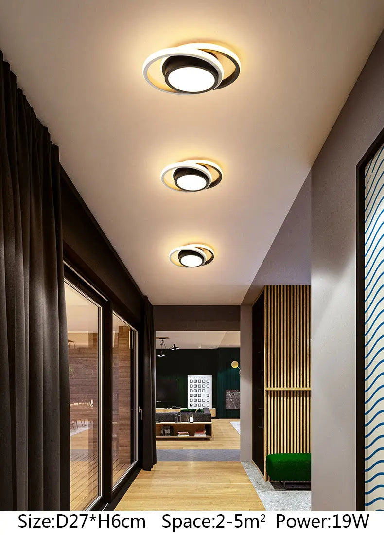 Modern New Smart Home Hotel Living Room Decoration Acrylic Led Square Ceiling Lights Fixtures Customized Gifts