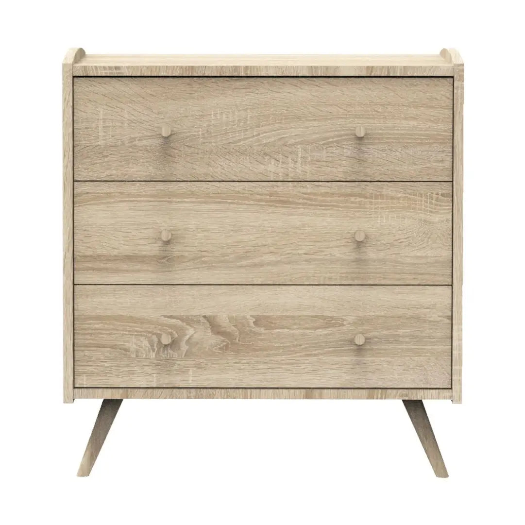 3-Schubladen-Holzkommode aus der Access Bois Kollektion