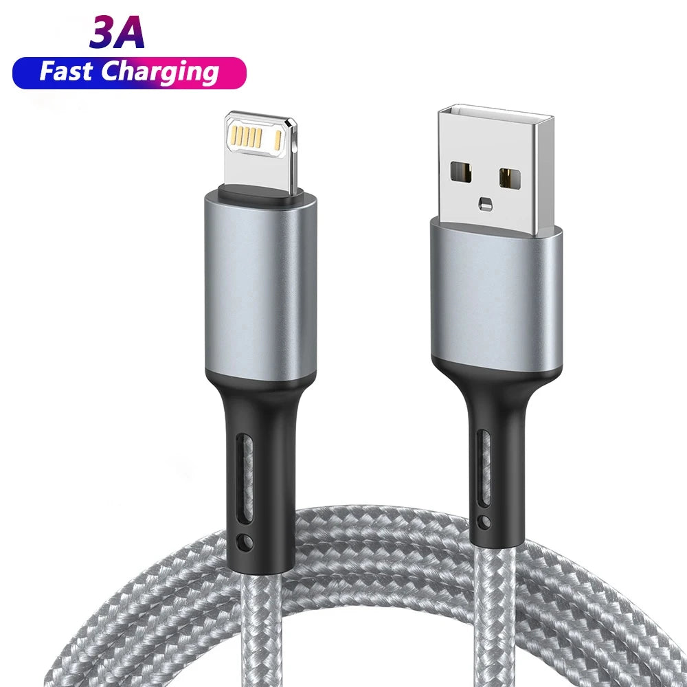 USB Schnelladekabel 3m für iPhone 13 12 11 Pro X Max 6 6s 7 8 Plus Apple iPad