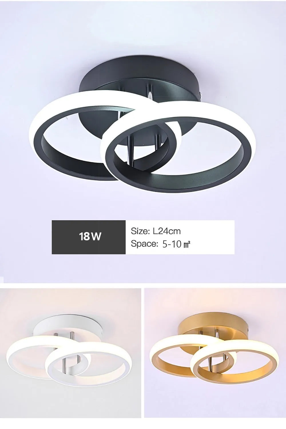 Modern LED Aisle Ceiling Lights Nodic Home Lighting Led Surface Mounted for Bedroom Living Room Corridor Light Balcony Lights
