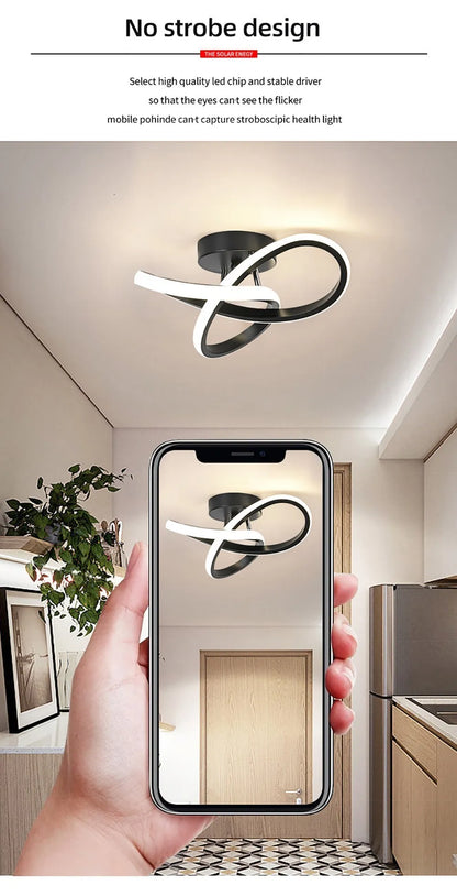 Modern LED Aisle Ceiling Lights Nodic Home Lighting Led Surface Mounted for Bedroom Living Room Corridor Light Balcony Lights