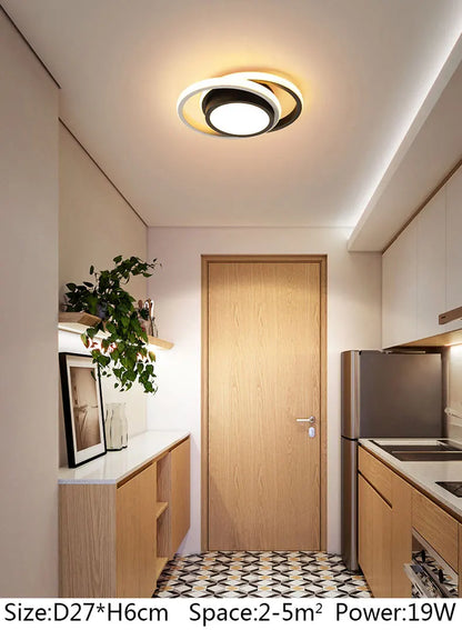 Modern New Smart Home Hotel Living Room Decoration Acrylic Led Square Ceiling Lights Fixtures Customized Gifts