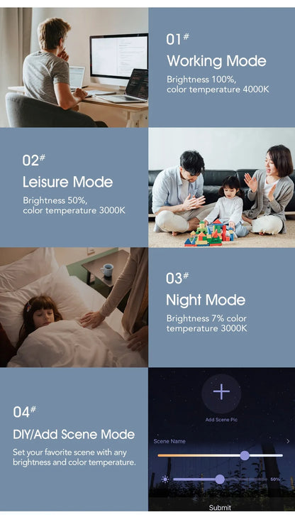 MARPOU Smart LED Ceiling Lamp Wood Grain App Voice Control Alexa/Google Remote Control Square Ceiling Lights Living Room CCT