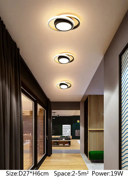 Modern New Smart Home Hotel Living Room Decoration Acrylic Led Square Ceiling Lights Fixtures Customized Gifts