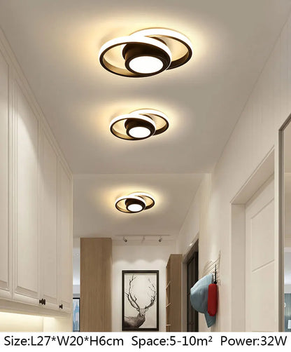 Modern New Smart Home Hotel Living Room Decoration Acrylic Led Square Ceiling Lights Fixtures Customized Gifts