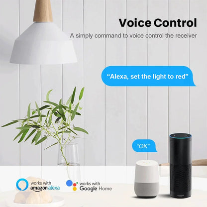 WiFi LED Bulb E27 85-265V for Zigbee Smart Alexa LED Light Lamp Dimming For EWelink Google Voice Control RGB Bedroom Home Decor